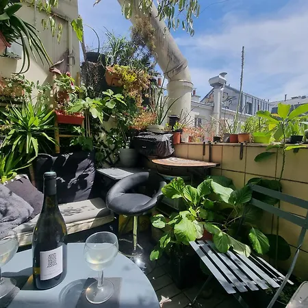 Ma Terrasse A Belleville Appartement Parijs
